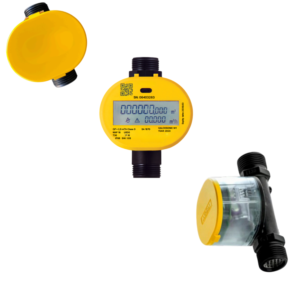 Ultrasonic Water Meters 15mm-25mm