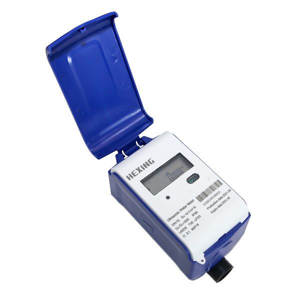 Residential Ultrasonic Water Meter with Valve (Plastic)