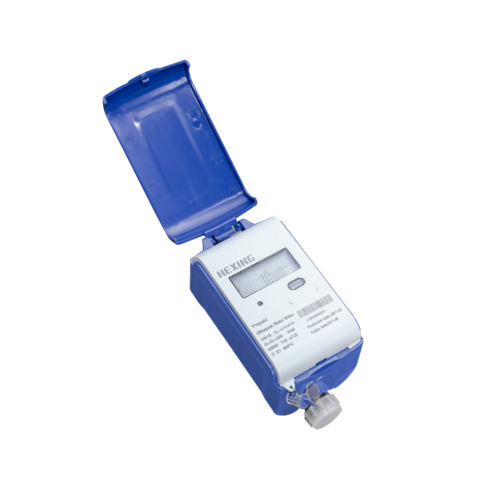 Residential Ultrasonic Water Meter with Valve (Solid Brass)